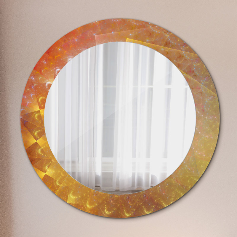 Huldar Glass Flat Wall Mirror