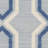 Rodgers Hand Woven Flat Weave Wool/Cotton Geometric Rug in Light Blue/Dark Blue-386753952