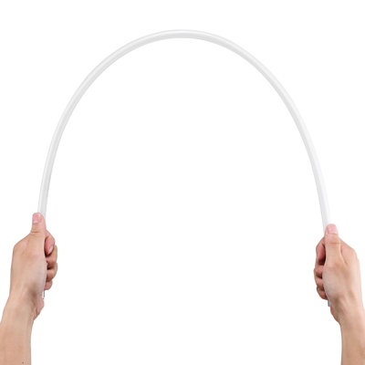 Chimney Sweep Kit - 33 ft Length - Nylon and Aluminum Alloy - 1 Piece - Extendable Cleaning Kit - Flexible Nylon Rod