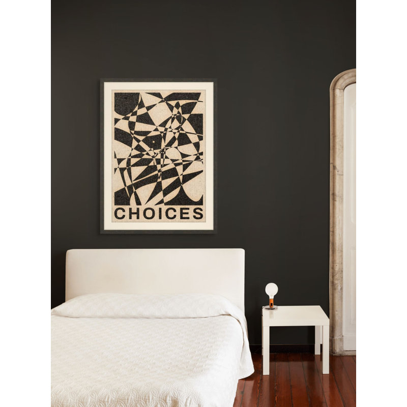 Choices 1 Print, 40" H x 30" W