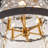 Burford - Chandelier - 12-Light - Brass/Black