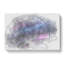Walking Away In Abstract - Wrapped Canvas-55301689
