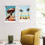 Yellow Spring Lounging Set of 2 Shadowbox Floating by Oliver Gal-616638447-616638443