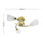 Saniya Glass Semi Flush Mount-73820048-28965237