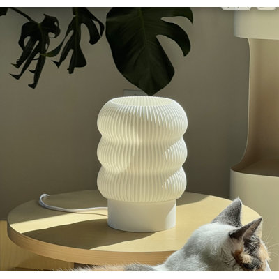 Lola Lamp Dove White