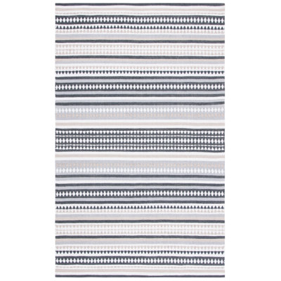 Montauk Hand Woven Cotton Striped Rug