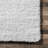Alanson Contemporary Power Loom Performance Shag White Rug-711675278