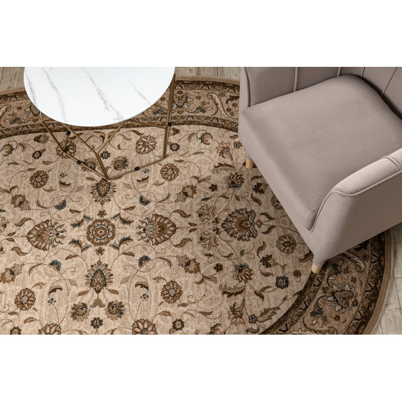 Oval Derly Oriental Wool Area Rug, Oval 170 x 235cm