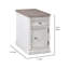 Table de bout avec rangement Sonoma Block
