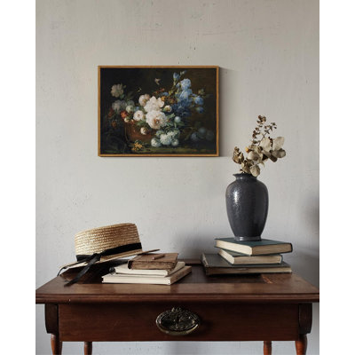 Vintage Floral Garden Framed Wall Art