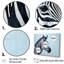 Motif zébré noir et bleu-97034098-97034103