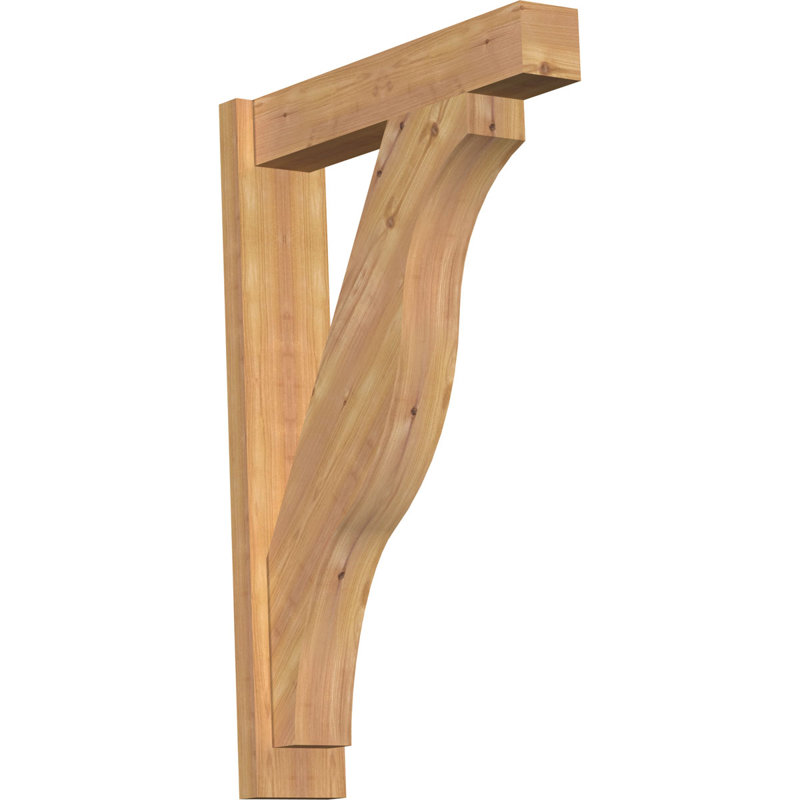 Jeu de blocs Funston, Cèdre rouge de l'Ouest l 5 1/2 po (lisse), P 24 po x H 36 po