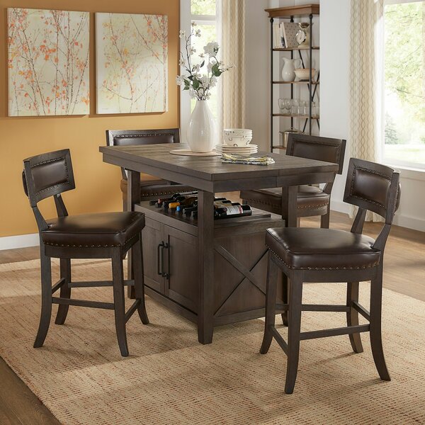 Three Posts™ Anabel 5 - Piece Extendable Dining Set & Reviews | Wayfair