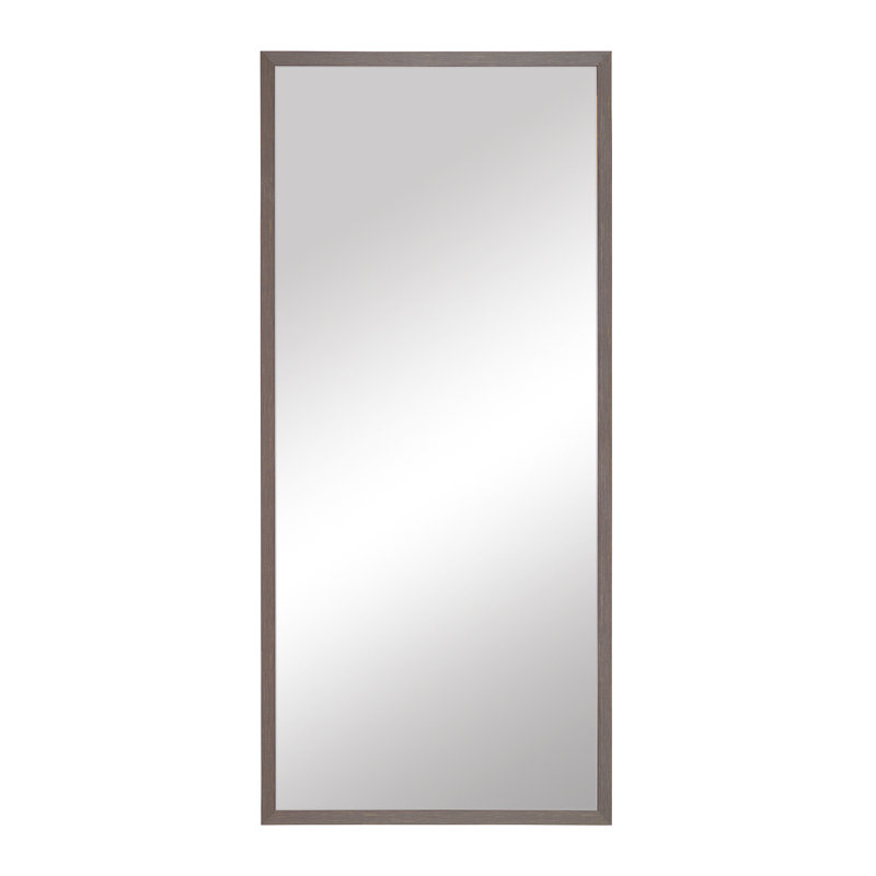 Essex Collection, Full Length Mirror, in a, Ideal Dressing Room Mirror, True Reflections Glass, Wood Frame,  Lean Against Wall or Wall-Mounted, 
