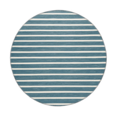 Tapis intérieur / extérieur bleu HorizontalStripes