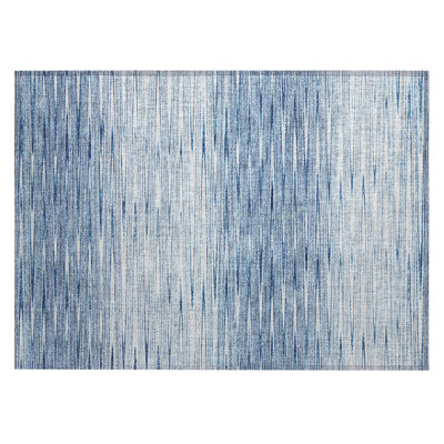 Leis Washable Ombre Indoor / Outdoor Rug
