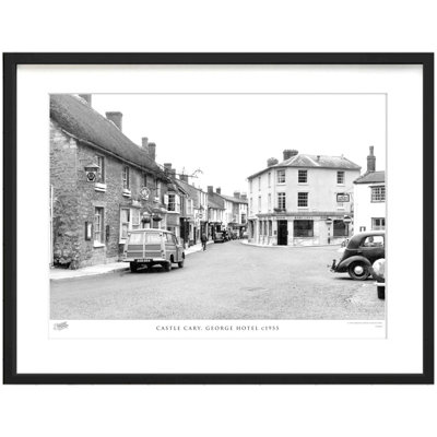 Castle Cary, George Hotel C1955 - Single Picture Frame Print