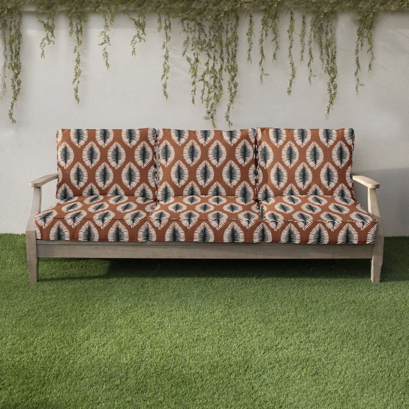 Coussin de siège / dossier intérieur / extérieur Ine, L 23 po x P 27 po