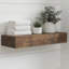 Tablette murale flottante en bois massif-1802048874