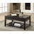 Malachi Black Finish Coffee Table W/Lift Top
