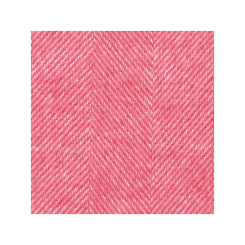 Italian Herringbone Throw Blanket, Coral