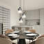 Luminaire suspendu moderne 3 lumières Belding