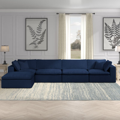 Burrows Upholstered L-Shaped Sectional Reversible