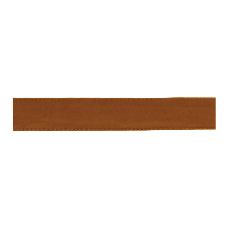 Ruban de fil de polyester orange brûlé (ensemble de 2)