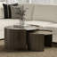 Ensemble de tables basses gigognes en bois massif Robin
