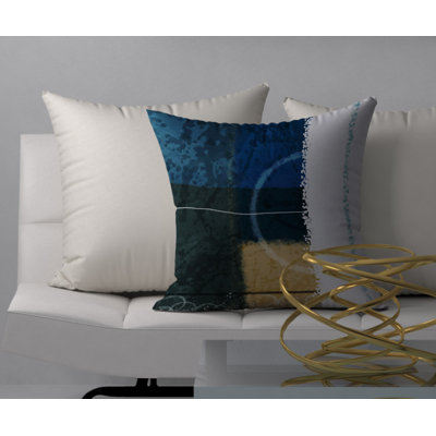 Abstract Throw Pillow