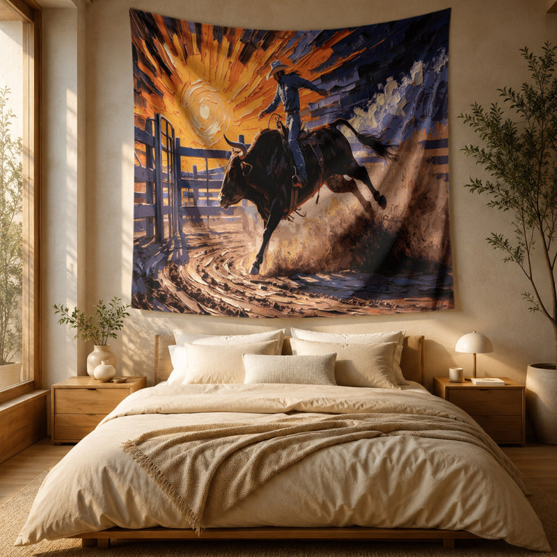 Tapisserie murale South Rallye, 51 po x 60 po