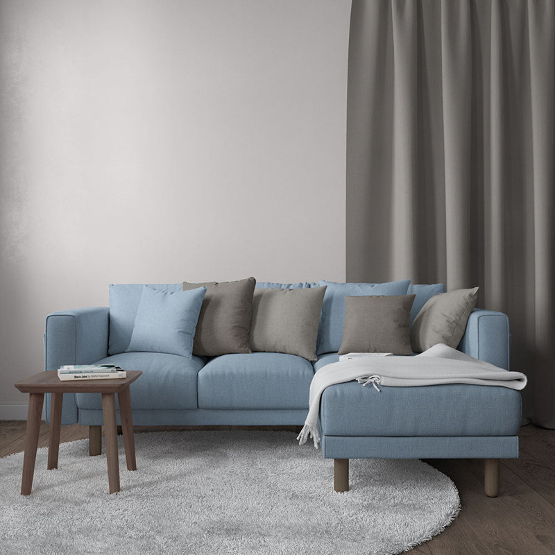 Tissu Abbeyshea Devine Chenille par The Yard, Bleuet des champs
