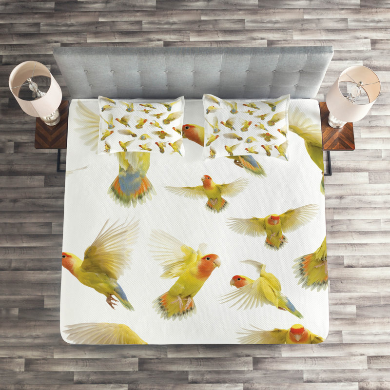 Farmhouse / Country Coverlet, King Bedspread + 2 Shams