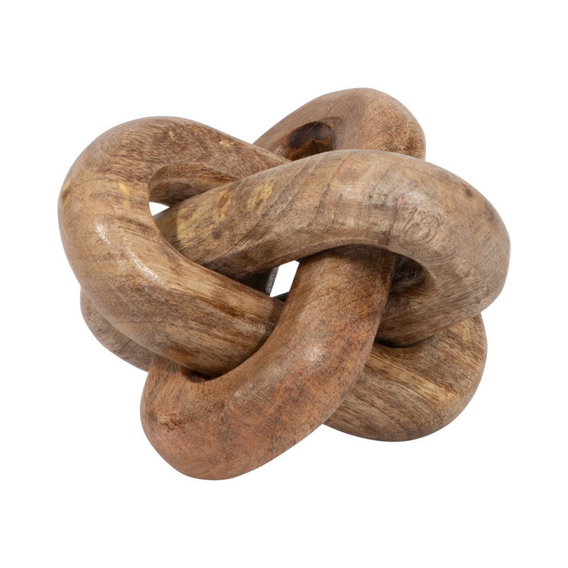 Figurine Medich, H 6 po x l 6 po x P 6 po, Naturel