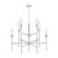 Lustre 9 lumières en nickel brossé Granton-123223046