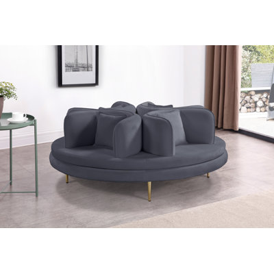 72'' Velvet Sofa