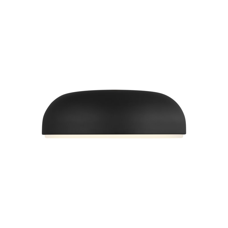 Kosa 1 - Light LED Flush Mount, Nightshade Black