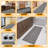 Oscar Custom Cut Non-Slip Rubberback Extra Long Hallway Runner Rug for Kitchen, Living Room, Bedroom-101229519-124597538