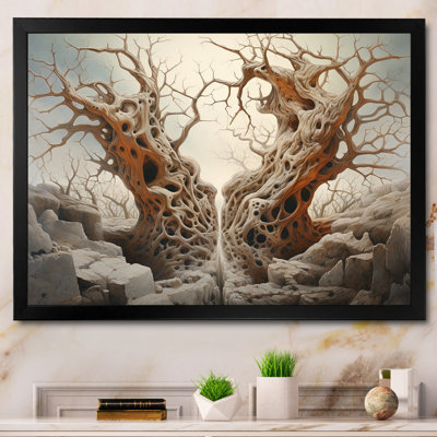 " Twisted Roots Surreal Tree I "