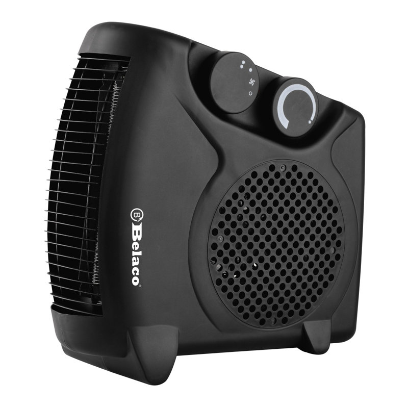 Belaco 2000W 0 BTU Electric Compact Space Heater with Adjustable Thermostat