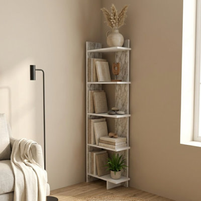 Deddrick Corner Bookcase