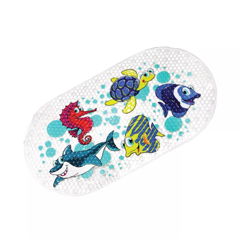 Vinyl Non-Slip Shower Mat