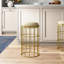 Ryley Upholstered Stool with Metal Frame-48367399