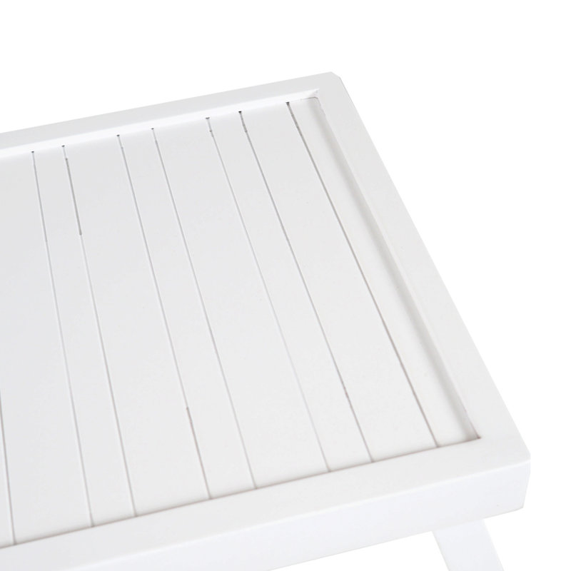 Hornberger Solid Wood Tray, White