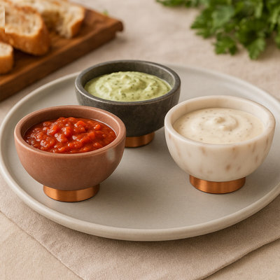 Fairmont Park Mairead Marble Condiment Server