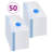 vidaXL Vacuum Travel Bag Transparent, Blue Plastic Medium-2010531156