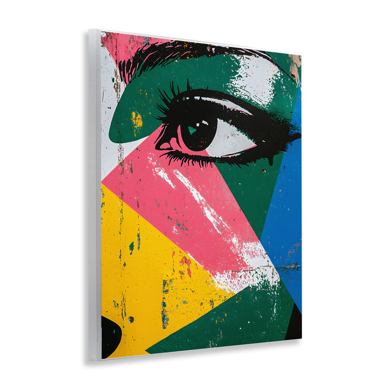 «Fragments of Face», art mural, par Walker Noble