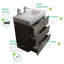 Meuble-lavabo autoportant en noyer avec lavabo, grand meuble-lavabo autoportant pour salle de bain moderne, lavabo une pièce sans drain ni robinet, pré-assemblé-1483742145-1483742144