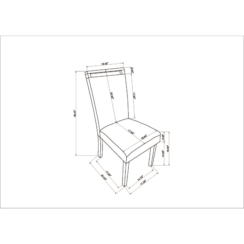 Ensemble de salle à manger de style contemporain avec table rectangulaire blanche à dossier plein et chaises rembourrées beige et gris