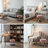Modern Swivel Adjustable Height Accent Stool-992397484